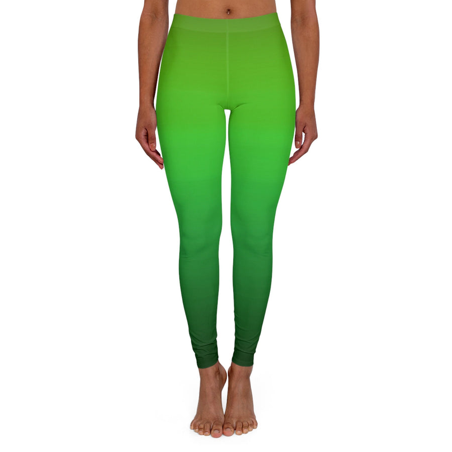 Women&#39;s Spandex Leggings -Green