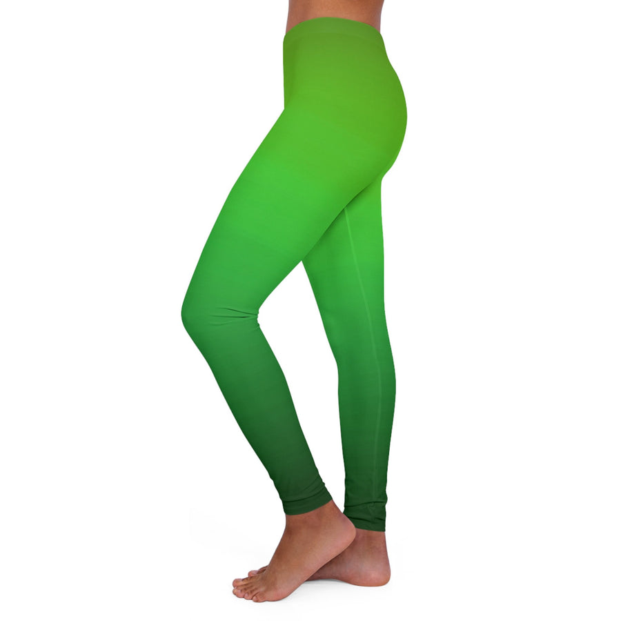 Women&#39;s Spandex Leggings -Green